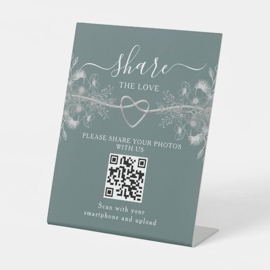 Share The Love ウェディング 台座サイン (正面)