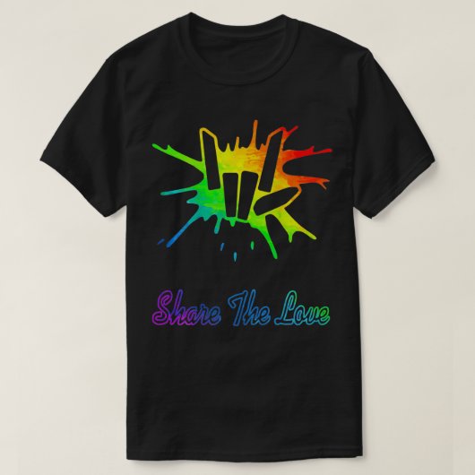 Share the Love for Boys and Girls  Tシャツ (デザイン正面)