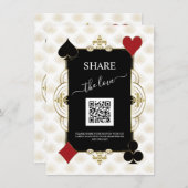 Share The Love Photo Wedding QR Code Sign メニュー (正面/裏面)