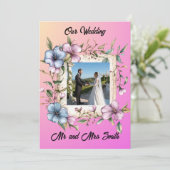 Share your gratitude Invitation 招待状 (スタンド正面)