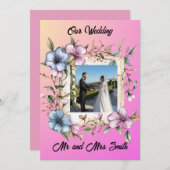 Share your gratitude Invitation 招待状 (正面/裏面)