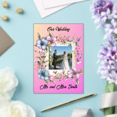 Share your gratitude with this sAcrylic Invitation アクリル招待状 (インサイチュ (ウェディング))