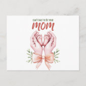 Share your joyful news in the sweetest way with th ポストカード (正面)