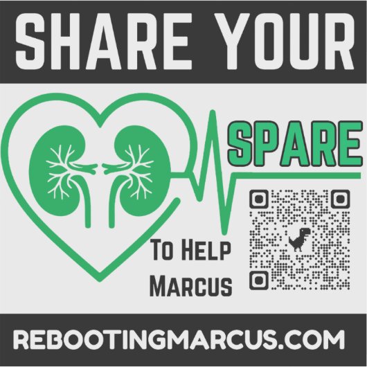 Share Your Spare Sticker シール (正面)