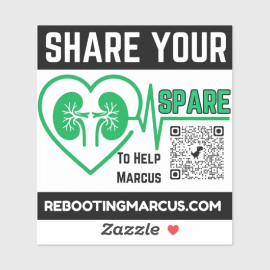 Share Your Spare Sticker シール (シート)