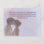 Shared Future & Growth Love Quote Postcard | Build ポストカード (正面)
