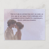 Shared Future & Growth Love Quote Postcard | Build ポストカード (正面)