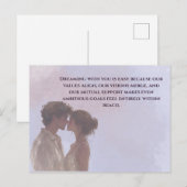 Shared Future & Growth Love Quote Postcard | Build ポストカード (正面/裏面)