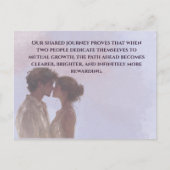 Shared Future & Growth Love Quote Postcard | Build ポストカード (正面)