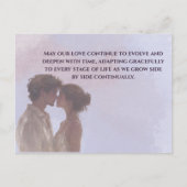 Shared Future & Growth Love Quote Postcard | Build ポストカード (正面)