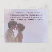 Shared Future & Growth Love Quote Postcard | Build ポストカード (正面)