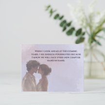 Shared Future & Growth Love Quote Postcard | Build