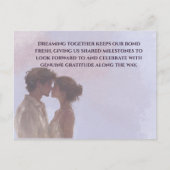 Shared Future & Growth Love Quote Postcard | Build ポストカード (正面)
