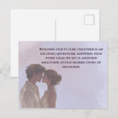 Shared Future & Growth Love Quote Postcard | Build ポストカード (正面/裏面)
