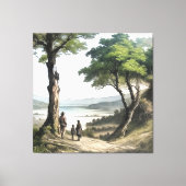 Shared Horizon キャンバスプリント (正面)