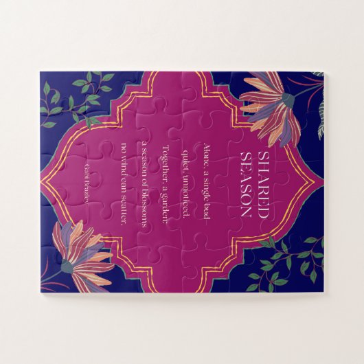 Shared Season Poem Jigsaw Puzzle ジグソーパズル (横)