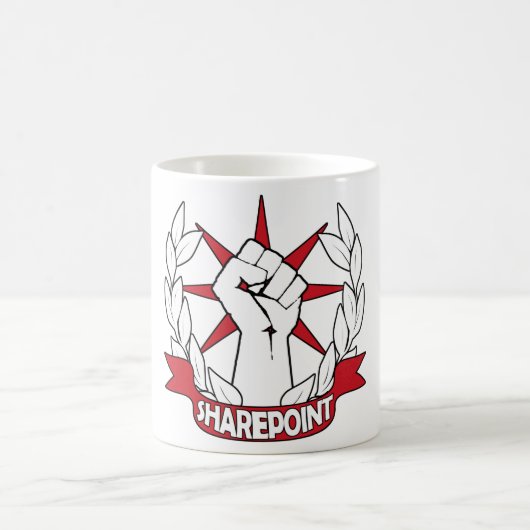 SharePointの改革のマグ コーヒーマグカップ (中央)
