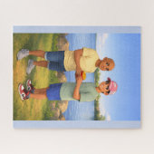 Sharing fries by the lake ジグソーパズル (横)