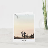 Sharing shadows in Qammouaa サンキューカード (正面)