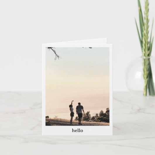 Sharing shadows in Qammouaa サンキューカード (正面)