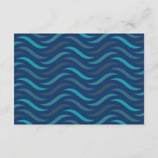 Sharkの結婚詳細エンクロージャカード エンクロージャーカード (裏面)