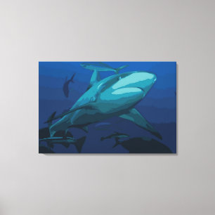 Sharkキャンバス印刷- キャンバスプリント