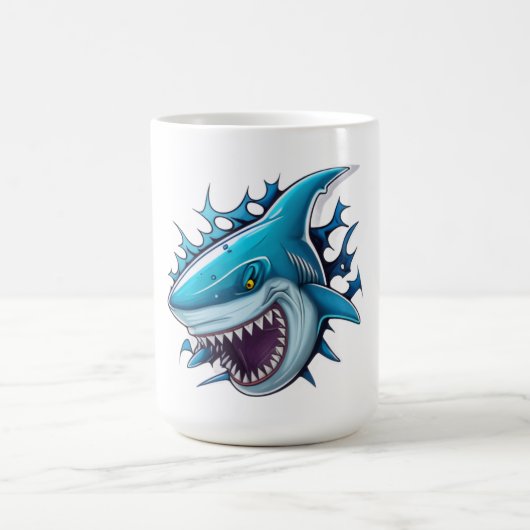 SharkロゴTシャツ コーヒーマグカップ (中央)