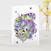 Shark狩りグリーティングカード カード (黄色い花)