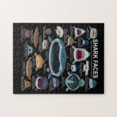 Shark顔どの顔に出会いたいか ジグソーパズル (横)