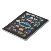 Shark顔どの顔に出会いたいか ノートパッド (回転)