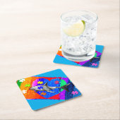 Shark スクエアペーパーコースター (インサイチュ)