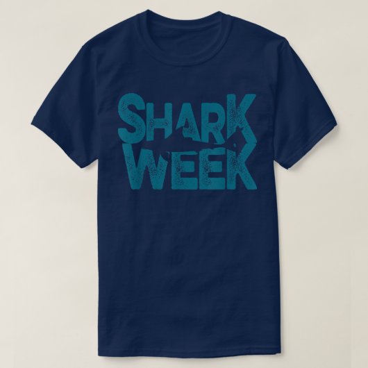 Shark 2022 Weekサメへの情熱海 Tシャツ (デザイン正面)