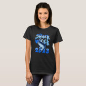 Shark 2023週パッションシャーク海動物海 tシャツ (正面フル)