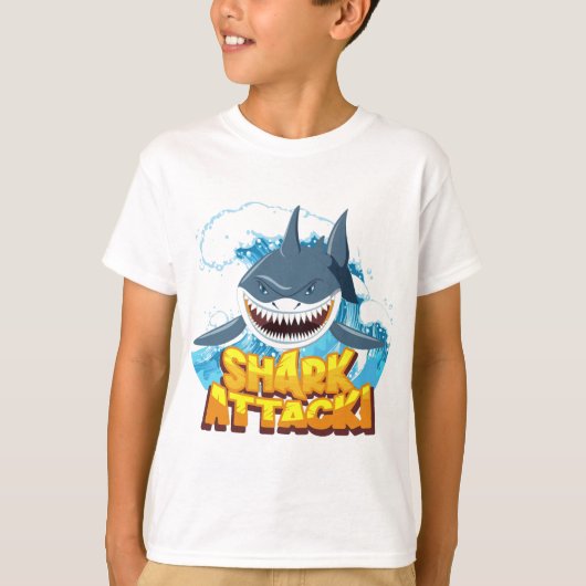 shark action tシャツ (正面)