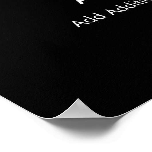 Shark Attack – 自分のキャプションを追加おもしろいする ポスター (角)