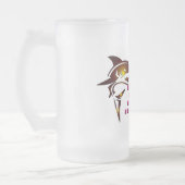 Shark Attack Beer Glass フロストグラスビールジョッキ (左)