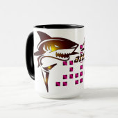 Shark attack Mug マグカップ (正面左)