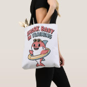 Shark Baby in Training | キッズ トートバッグ (クローズアップ)