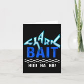 Shark Bait Hoo Ha Ha Funny Funny Shark Of Week  カード (正面)