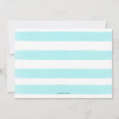 Shark Birthday Partyへの招待 |少年 招待状 (裏面)