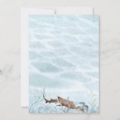 Shark Birthday Partyへの招待 招待状 (裏面)