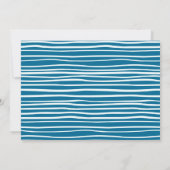 Shark Bite Any Age誕生日写真 サンキューカード (裏面)