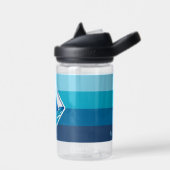 Shark Botella de agua Nombre personalizado ウォーターボトル (左面)