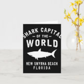 Shark Catal Of The World - New Smyrna Beach Fl-fun カード (黄色い花)