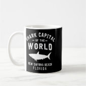 Shark Catal Of The World - New Smyrna Beach Fl-fun コーヒーマグカップ (左)