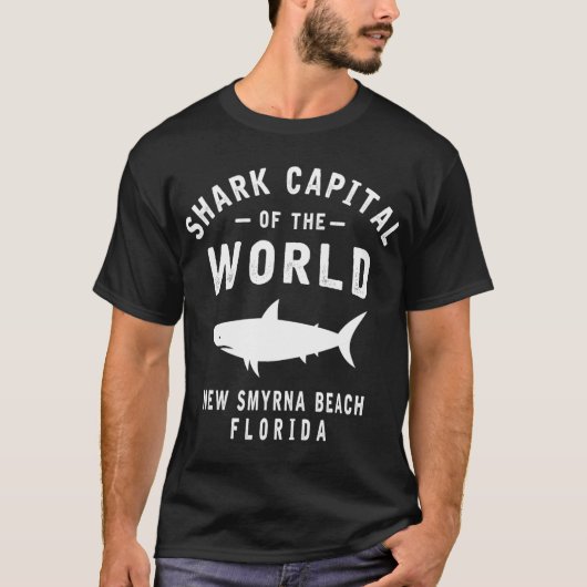 Shark Catal Of The World - New Smyrna Beach Fl-fun Tシャツ (正面)