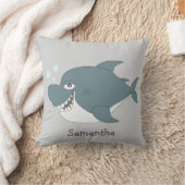 Shark Design Personalised クッション (ブランケット)