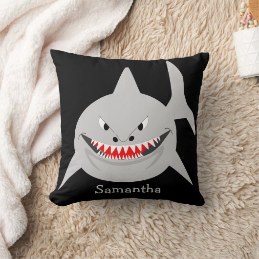 Shark Design Personalised クッション (ブランケット)