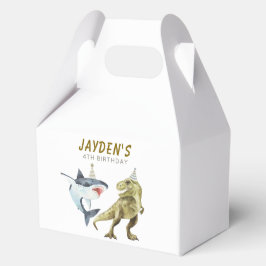 Shark & Dino Birthday Party  フェイバーボックス