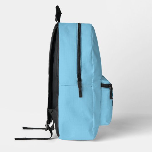 Shark Diver Funny School Backpack  プリントバックパック (左)
